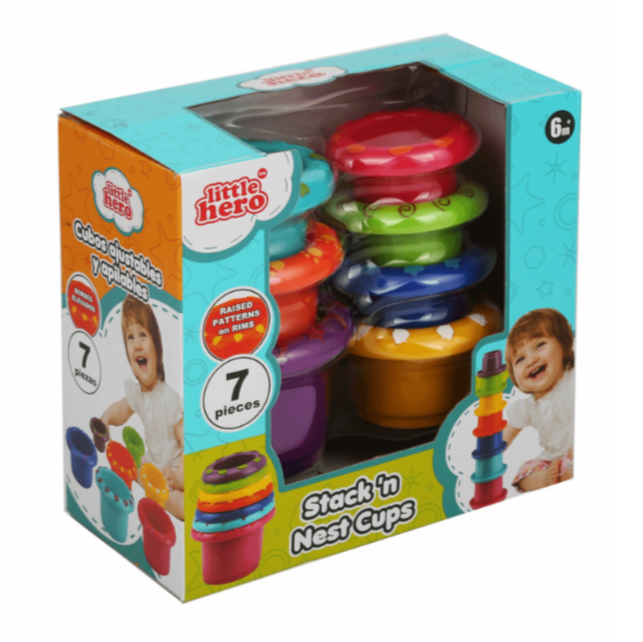 "Stack N Nest Cups development toys for kids"