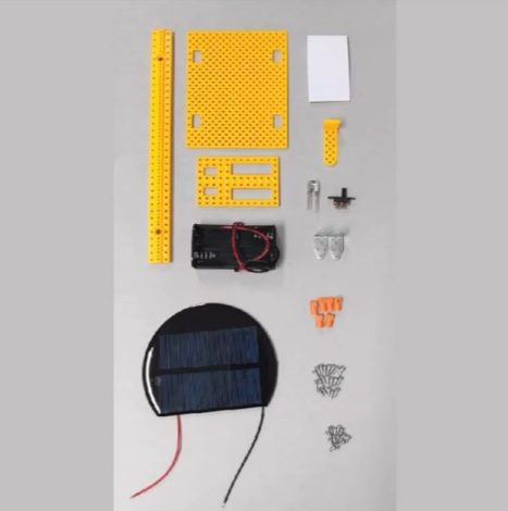 Solar street lamp - Science STEM kit for kids.